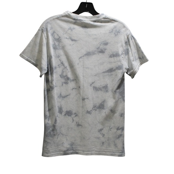 Michigan Tie Dye T Shirt Small Gray Graphic Great Lakes State Unisex Cotton - Picture 2 of 5